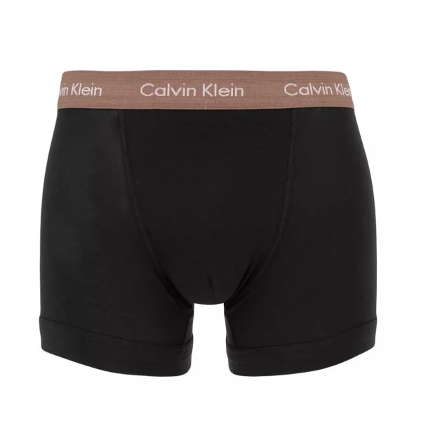 Calvin Klein Trunk Boxer 3-Pack Zwart/Rood/Bruin