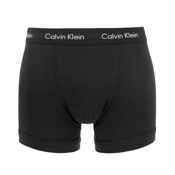 Calvin Klein Trunk Boxer 3-Pack Zwart/Rood/Bruin