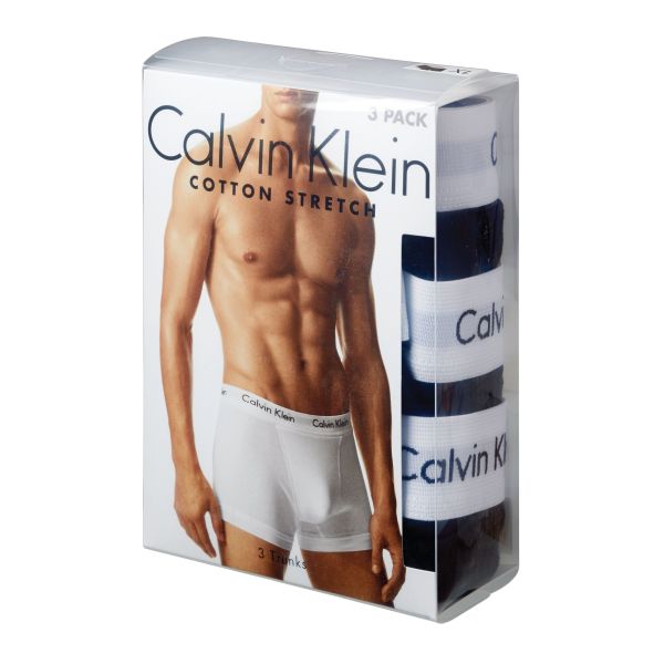 Calvin Klein Trunk Boxer 3-Pack Zwart/Wit/Grijs