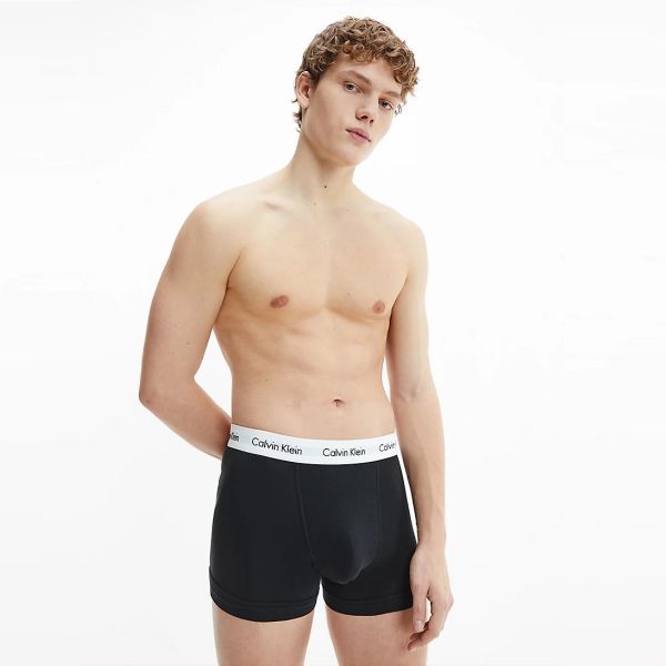 Calvin Klein Trunk Boxer 3-Pack Zwart/Wit/Grijs