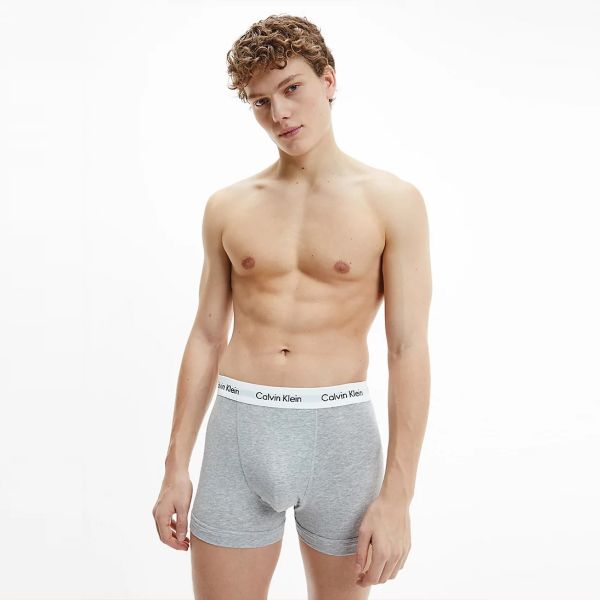 Calvin Klein Trunk Boxer 3-Pack Zwart/Wit/Grijs
