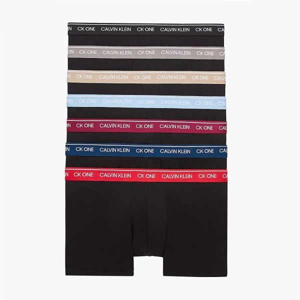 Calvin Klein Trunk Boxer 7-Pack Zwart