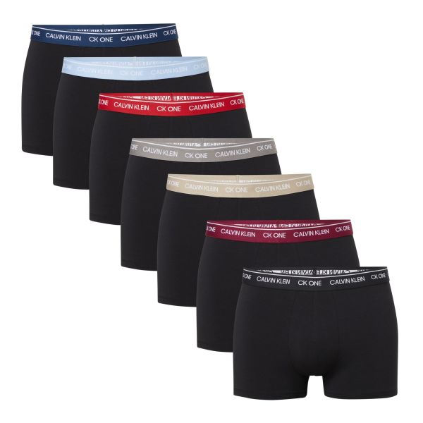 Calvin Klein Trunk Boxer 7-Pack Zwart