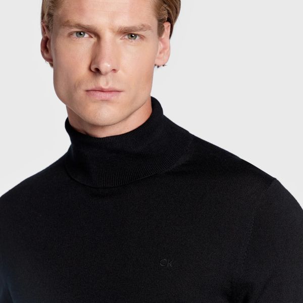 Calvin Klein Turtle Neck Sweater Zwart