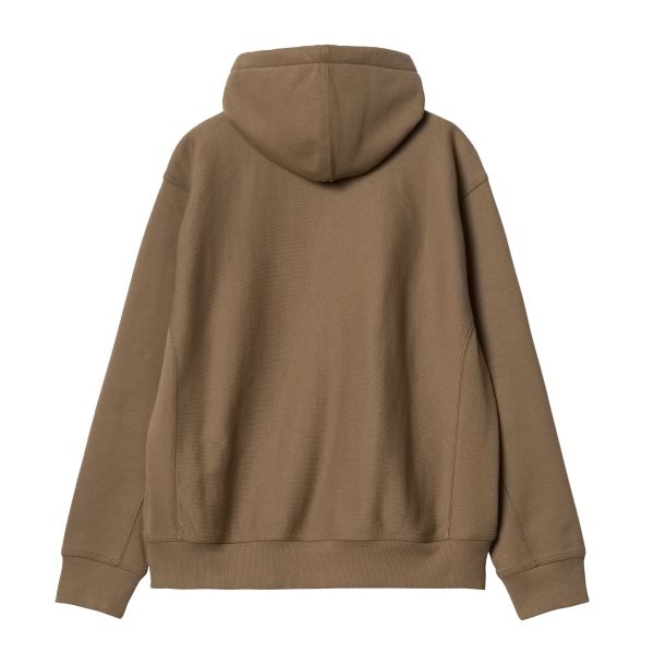 Carhartt American Script Hoodie Bruin
