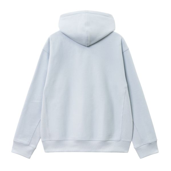 Carhartt American Script Hoodie Licht Blauw