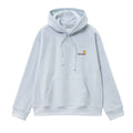Carhartt American Script Hoodie Licht Blauw