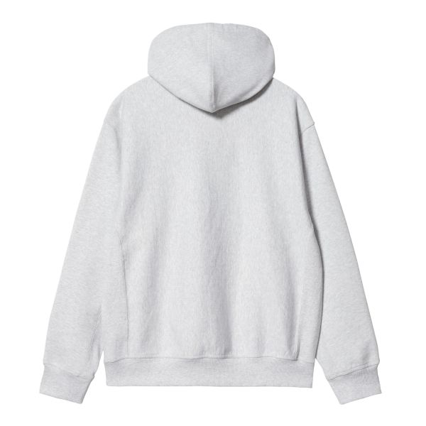 Carhartt American Script Hoodie Licht Grijs