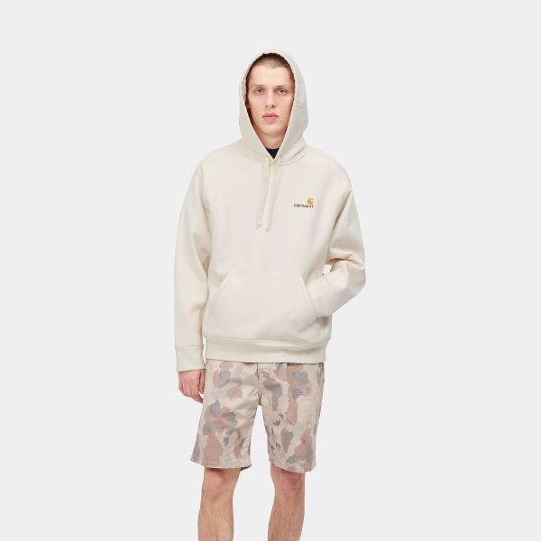 Carhartt American Script Hoodie Off White