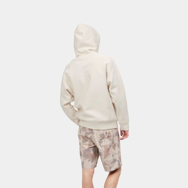 Carhartt American Script Hoodie Off White