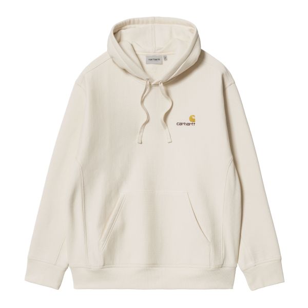 Carhartt American Script Hoodie Off White