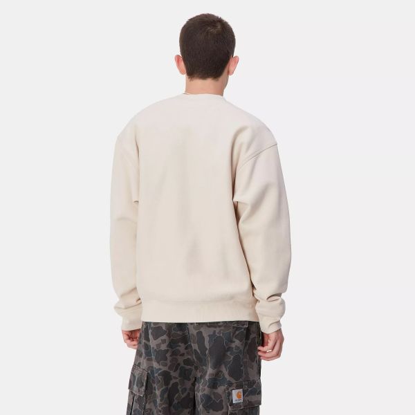 Carhartt American Script Sweater Off White