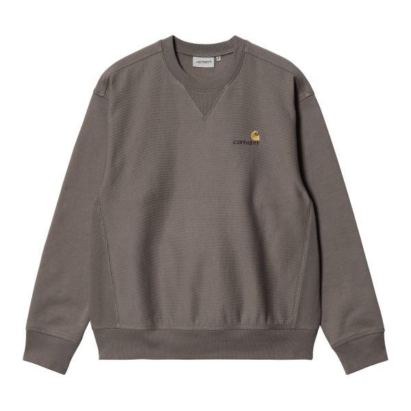 Carhartt American Script Sweater Antraciet