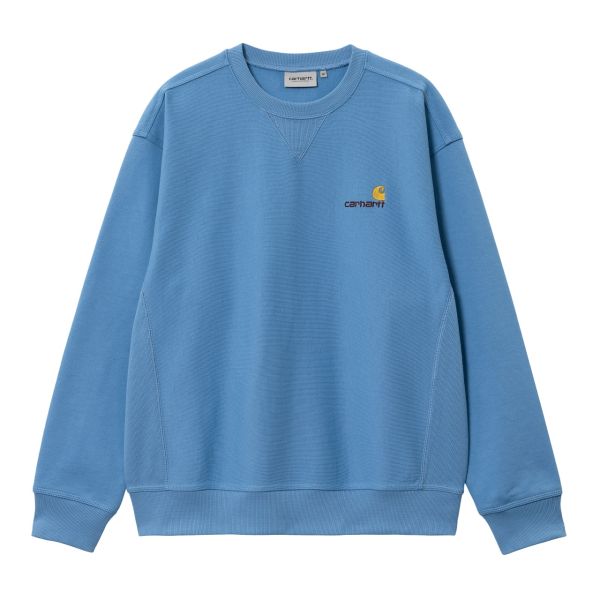 Carhartt American Script Sweater Blauw