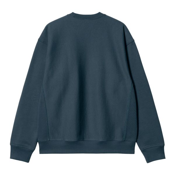 Carhartt American Script Sweater Donker Blauw