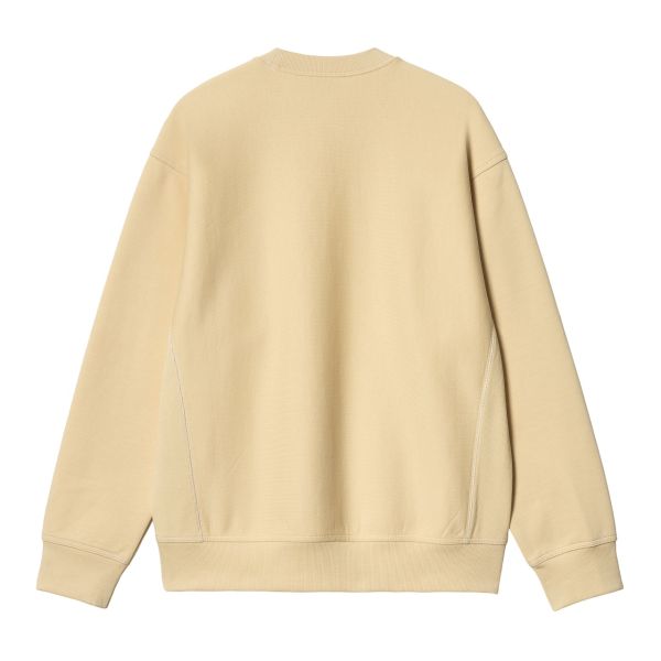 Carhartt American Script Sweater Geel/Beige