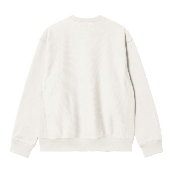 Carhartt American Script Sweater Off White