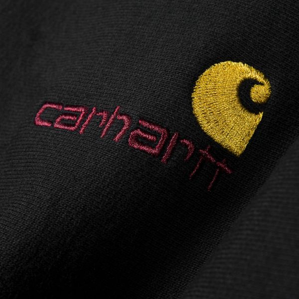 Carhartt American Script Sweater Zwart