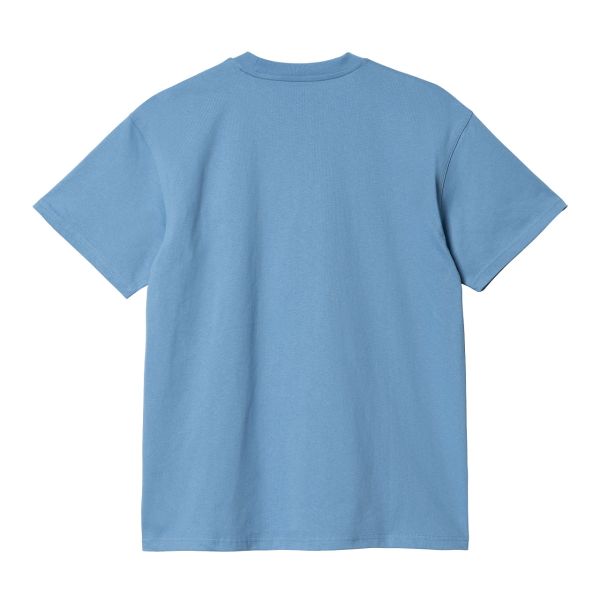 Carhartt American Script T-shirt Blauw