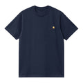 Carhartt American Script T-shirt Donker Blauw