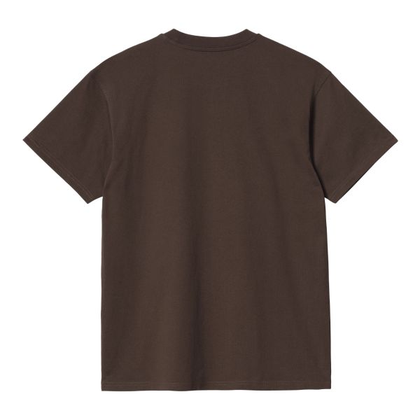 Carhartt American Script T-shirt Donker Bruin