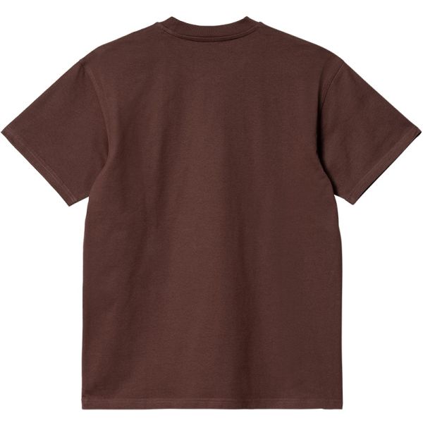 Carhartt American Script T-shirt Donker Bruin