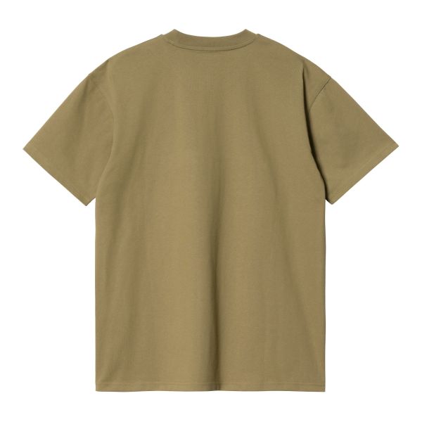 Carhartt American Script T-shirt Donker Groen