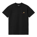 Carhartt American Script T-shirt Zwart