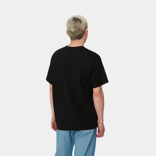Carhartt Amour Pocket T-shirt Zwart
