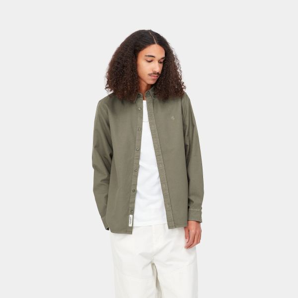 Carhartt Bolton Overshirt Donker Groen