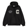 Carhartt Brown Ducks Hoodie Zwart