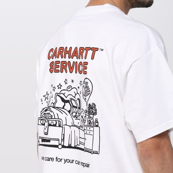 Carhartt Car Repair T-shirt Wit