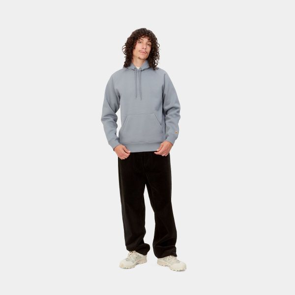 Carhartt Chase Hoodie Grijs/Blauw