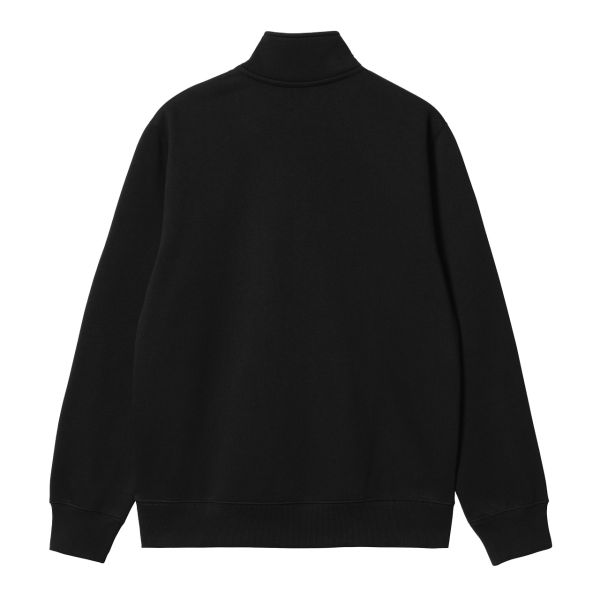 Carhartt Chase Neck Zip Sweater Zwart