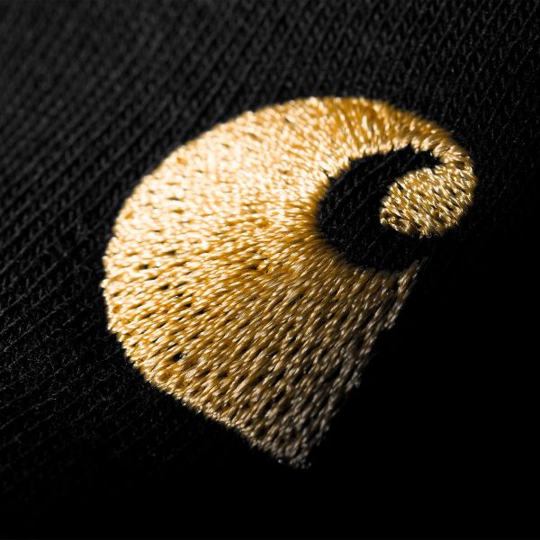 Carhartt Chase Neck Zip Sweater Zwart