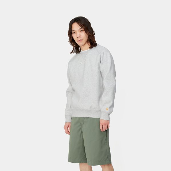 Carhartt Chase Sweater Grijs