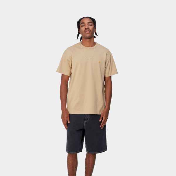 Carhartt Chase T-shirt Beige