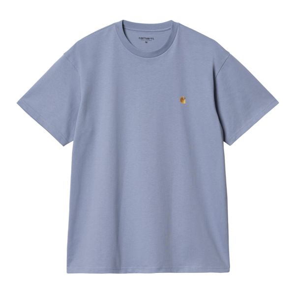 Carhartt Chase T-shirt Licht Blauw