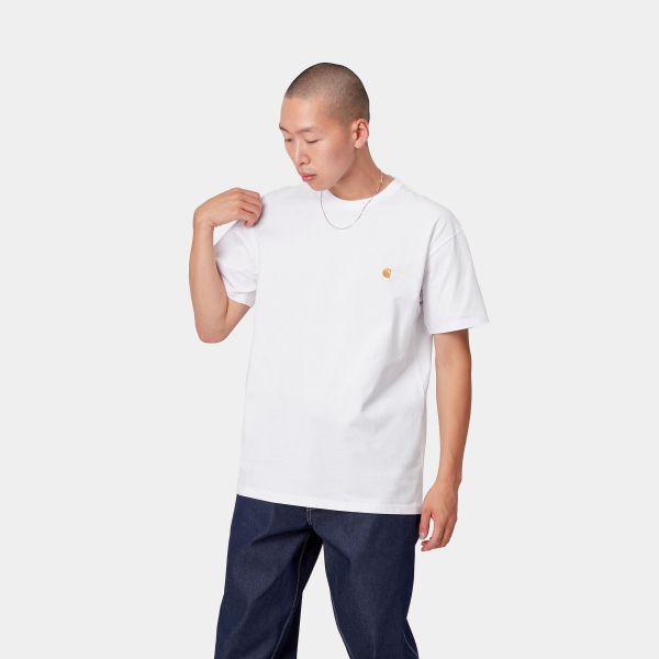 Carhartt Chase T-shirt Wit