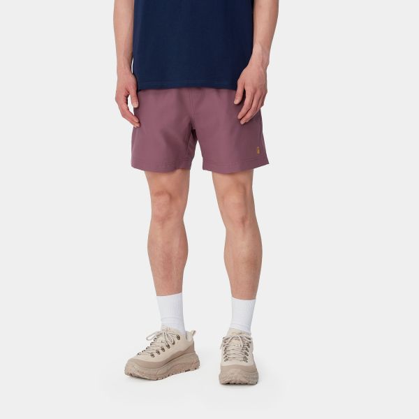 Carhartt Chase Zwembroek Donker Roze