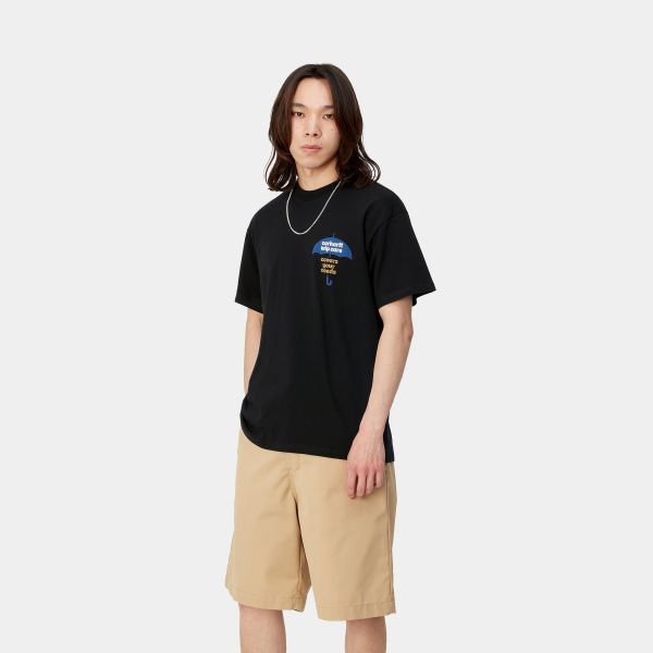 Carhartt Covers T-shirt Zwart