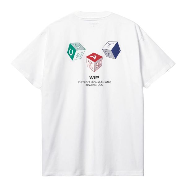 Carhartt Cube T-shirt Wit