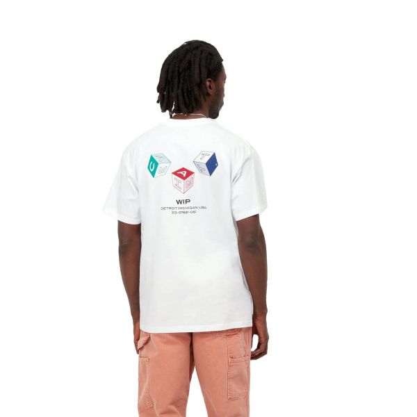 Carhartt Cube T-shirt Wit