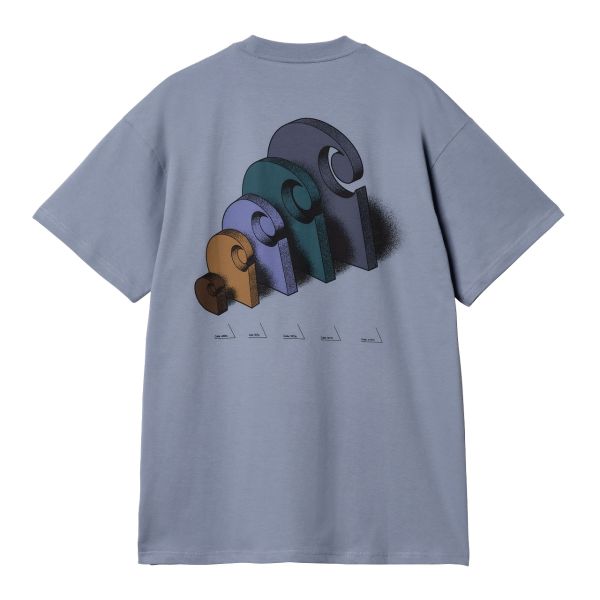 Carhartt Diagram C T-shirt Blauw