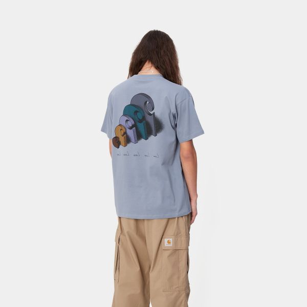 Carhartt Diagram C T-shirt Blauw