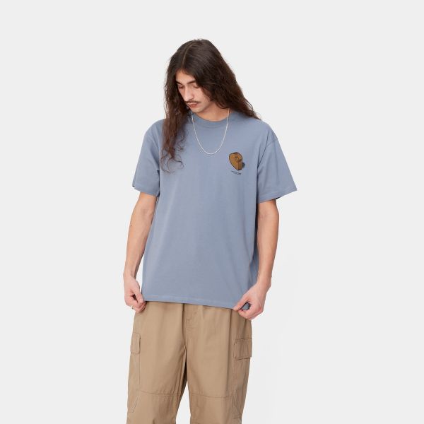 Carhartt Diagram C T-shirt Blauw