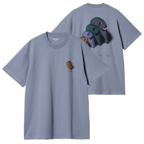 Carhartt Diagram C T-shirt Blauw