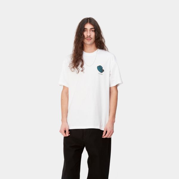 Carhartt Diagram C T-shirt Wit