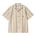 Carhartt Dodson Stripe Overhemd Beige