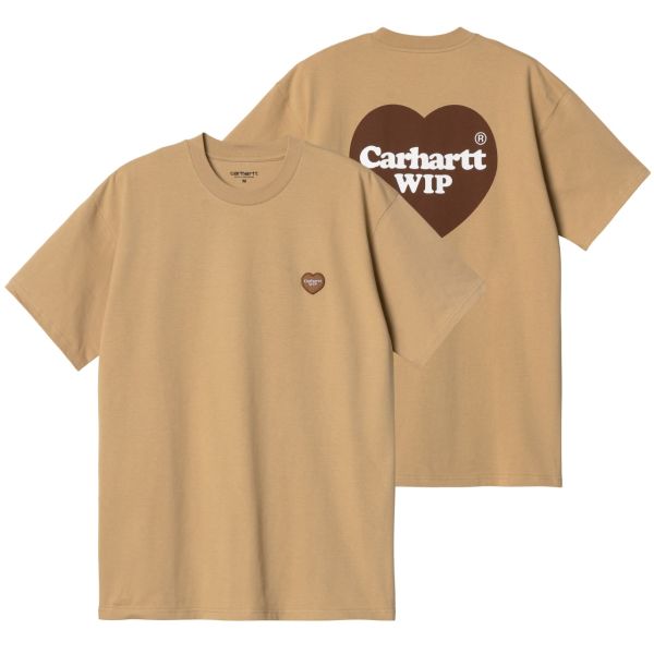 Carhartt Double Heart T-shirt Beige